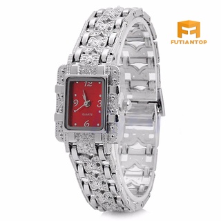 f elegante reloj de pulsera de cuarzo con correa/reloj rectangular para dama (6)