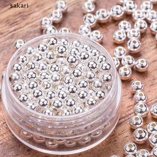 [sakari] pulsera de plata esterlina 999 cuentas sueltas perlas separadas perlasdiybracelet [sakari]