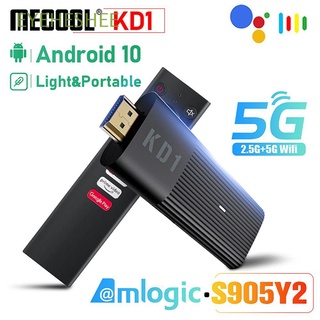 EYEHESHEE Mecool KD1 Home Theater Smart TV Box 2GB 16GB Android 10 Stick Dongle 1080P 4K BT 4.2 2.4G & 5G Wifi Reproductor Multimedia Amlogic S905Y2
