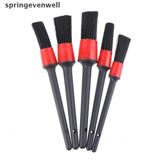Evenwell 5pcs Car Detailing Brush Auto Cleaning Car Dashboard Air Cleaning Brush Tool New Stock