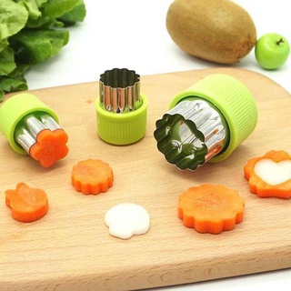 9 unids/Set de decoración de alimentos lindo Shaper duradero corte de cocina vegetal DIY cortador de frutas K1T9 (3)