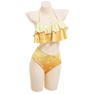 neiyiya mujeres vintage traje de baño de dos piezas retro halter fruncido cintura alta impresión bikini conjunto shein