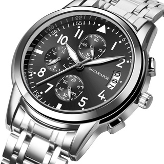 moda para hombre relojes de acero inoxidable de la mejor marca de lujo luminoso reloj deportivo hombres fecha automática reloj masculino relogio masculino nuevo
