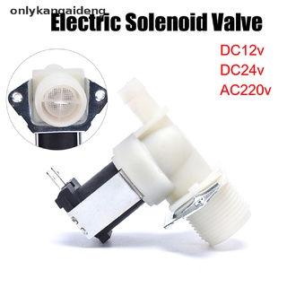 onlyka DC12V 24V AC220V Plastic Water Drain Valve Electric Water Inlet Solenoid CO (1)
