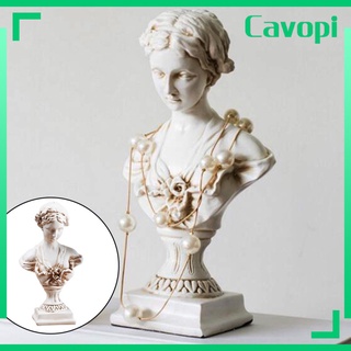 [cavopi] Famoso estilo europeo retrato busto estatua decoración del hogar Venus figura resina