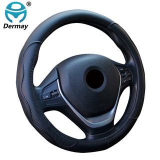 Cubierta para volante de coche, 5 colores, antideslizante, para 37-38 cm, 14/15", volante, estilo del coche