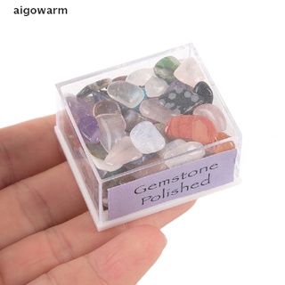 aigowarm 1 caja mixta piedras ásperas naturales crudas de cuarzo rosa cristal mineral rocas colección co (6)