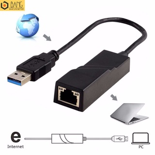 USB 3.0 A 10/100/1000 Mbps Gigabit RJ45 Ethernet LAN Adaptador De Red Para PC Mac BANG