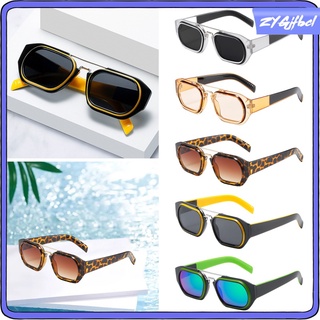 gafas de sol cuadradas para hombre y mujer/lentes rectangulares para viajar/vacaciones