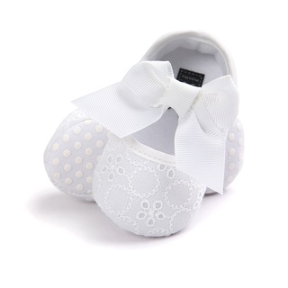 Twicebuy precioso Bowknot bebé niña princesa suela suave Prewalker zapatos de niño (7)
