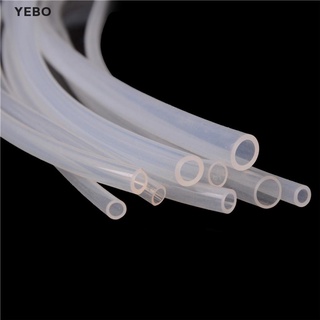 [YEBO] 1M Food Grade Clear Translucent Silicone Tube Non-toxic Beer Milk Soft Rubber (1)