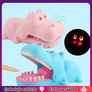 hippo morder dedo juego de prensa hipopótamo juego de dientes juguete para niños fiesta