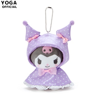 Sanrio lindo My Melody Kuromi Cinnamoroll impermeable muñeca colgante de dibujos animados bolsa de muñeca colgante pequeño (7)