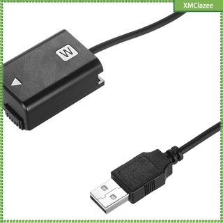 cable usb a batería falsa np-fw50 descodificada para sony battery bank accesorios (1)