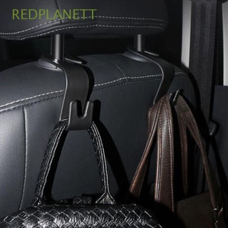 redplanett 4 piezas auto interior ropa colgante universal asiento de coche gancho trasero nuevo soporte de almacenamiento multifunción para coche bolso portátil