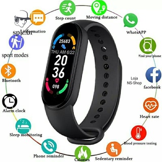 Smartwatch Smart Watch M6 Smartband Negro M 6 Envío Inmediato
