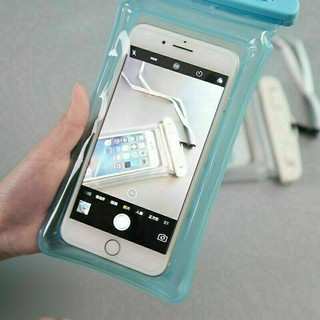 impermeable submarino natación bolsa seca bolsa transparente pvc caso cubierta para teléfono celular (3)