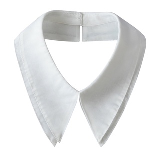 collar falso desmontable dickey doble capa punta solapa media camisa collar