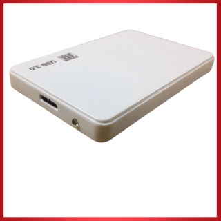 Disco duro mecánico Usb 3.0 Ssd de estado sólido de 2.5 pulgadas caja de disco duro blanco