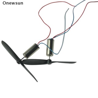 [Onewsun] Detalles acerca de 2 piezas V 48000RPM aviones eléctricos Coreless Motor + hélice para RC Toy (5)