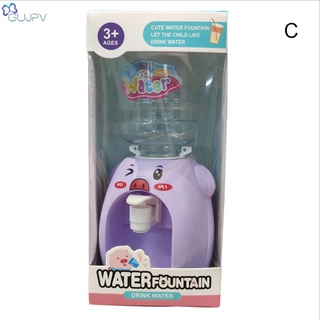 Gu} Mini dispensador De agua De Plástico durable con estampado De dibujos animados/Fácil De limpiar juguetes (4)