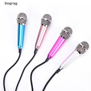 [Bograg] 2017 Caliente Mini Karaoke Condensador Micrófono Para Teléfono Ordenador 579CO