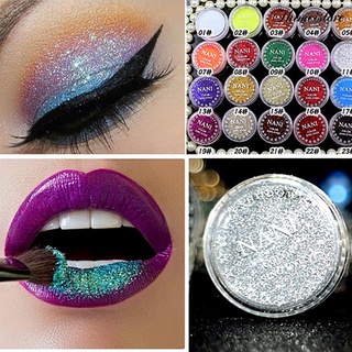 [SH] 2g Glitter Makeup Loose Powder Eyeshadow Women Beauty Eye Shadow Pigment Kit
