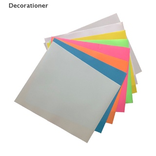 (Decorationer) 25cm*25cm PVC heat transfer vinyl film T-shirt Iron On HTV Printing patterns On Sale