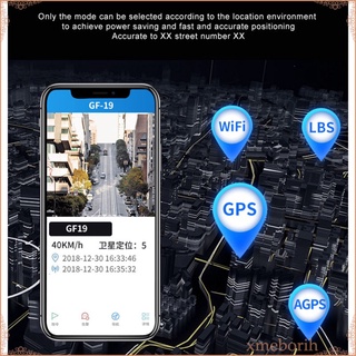 Magntico GF19 Mini GPS Localizador de coche en tiempo real Rastreador GSM / (1)