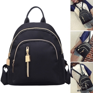 Mochila de viaje para mujer/mochila Oxford con cremallera/bolsa de hombro Casual/Mini mochilas (1)