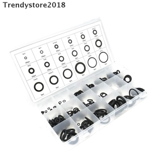 [Trendy] 225 piezas de goma anillo tórica arandela sellos hermético surtido (5)