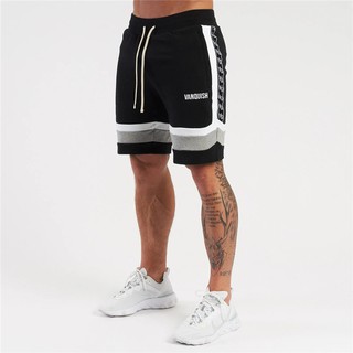 Vq pantalones cortos casuales De algodón con Bordado De Moda para hombre/Shorts deportivos Fitness Shorts Shorts Shorts