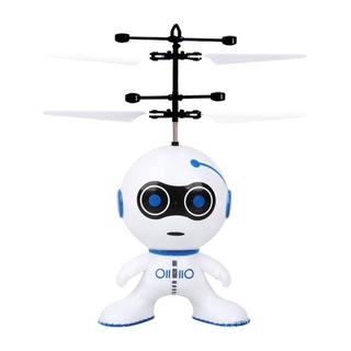 Mini Robot Volador Inducción 2ch Gyro Helicóptero Drone Navidad (2)
