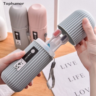 Tophumor Portable Toothpaste Toothbrush Protect Holder Case Travel Camping Storage Box .