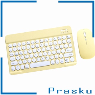 [PRASKU] Ratón de teclado Bluetooth de 10 pulgadas inalámbrico para iPhone para iPad Air 4 3