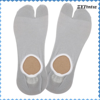 1 Pair Men\\\'s Anklets Split Toe Flop Tabi Sandal Geta Sports Socks