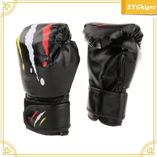 guantes de boxeo de entrenamiento sparring de cuero de la pu de látex guantes de boxeo (8)
