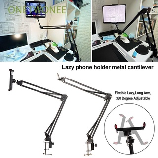 ONETWONEE Metal Bracket Tablet Stand Holder for Desk Headboard Bedside Bed Gooseneck Mount Cell Phone Holder For iPad Long Arm Flexible Lazy 360 Degree Adjustable Cell Phone Clamp Clip (1)