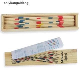 onlyka - palos de madera para recoger, madera, retro, juego tradicional, juguete, caja de madera (5)
