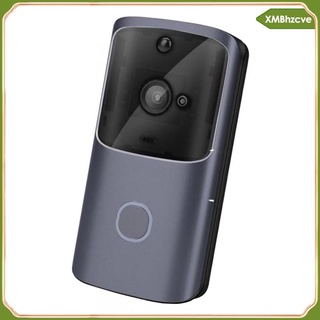 m10 2.4g bidireccional talk video 720p wifi hd inalámbrico inteligente hogar timbre alarma (1)