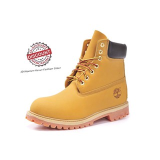 listo stock timberland mujeres hombres zapatos de deporte unisex botas de alta parte superior amarillo marrón (6)