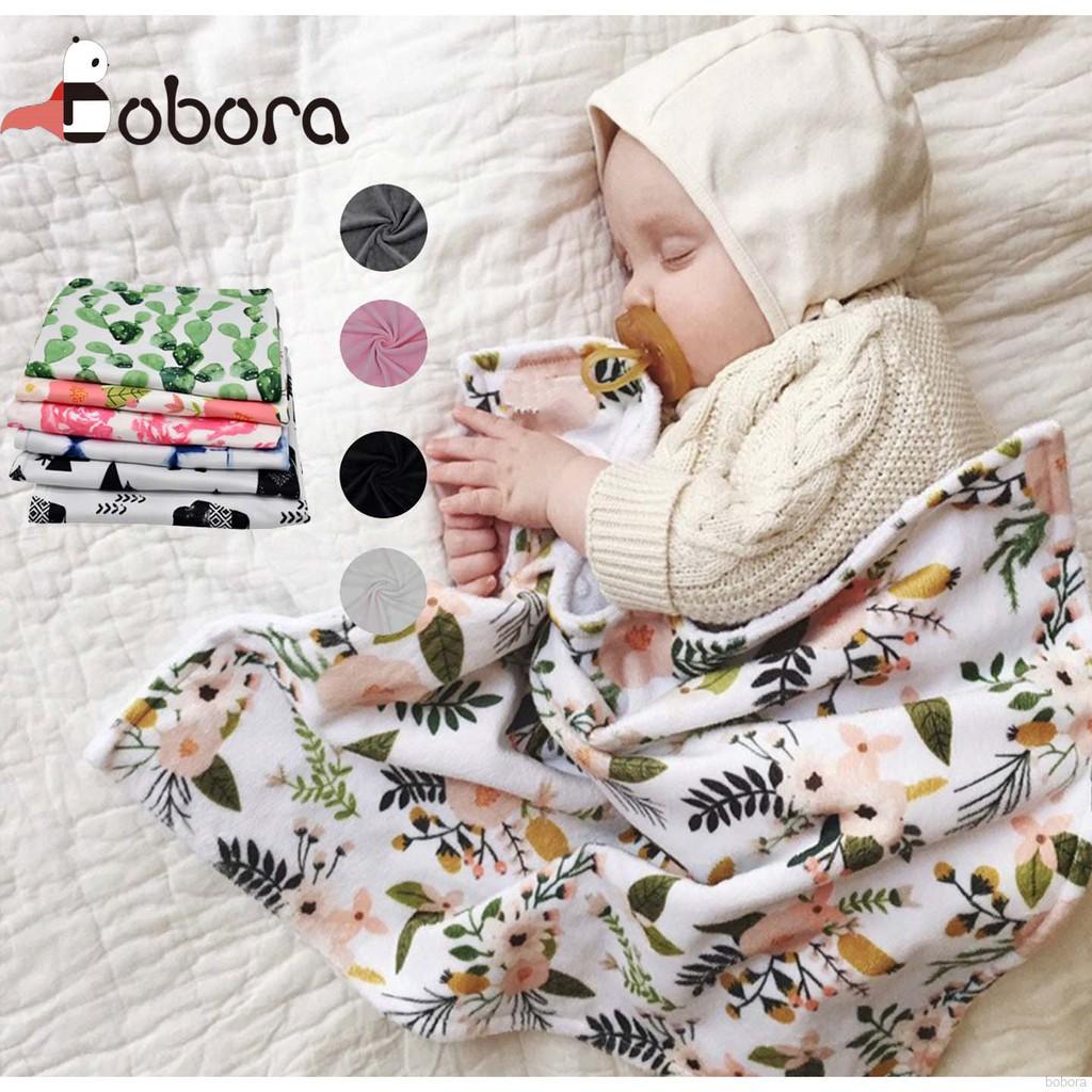 bobora - mantas suaves y cálidas para bebé recién nacido, diseño floral, comodidad para dormir
