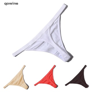 Qowine Women Sexy G-String Thongs Cotton Underwear Bikini Panties Tangas Knicker Ladies CO