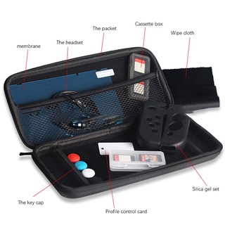 Oivo bolsa de almacenamiento para Nintendo Switch, juego de accesorios de consola de juegos