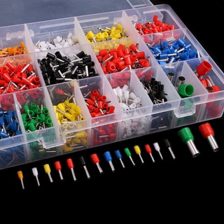 LGO 2120 Pcs Insulated Cord Pin End Terminal Bootlace Ferrules Kit Set Wire Copper (7)