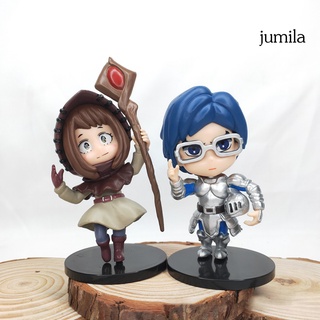 Jumila 5/6 piezas modelo de juguete Anime My Hero Academia exquisito PVC Todoroki Bakugou Katsuki figura miniatura para escritorio