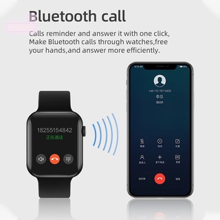 Reloj inteligente X8 serie 6 Bluetooth llamada ritmo cardiaco rastreador de ejercicios Smartwatch PK iwo 15 14 x7 For Apple iphone Android (6)