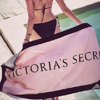 Victoria's Secret [en STOCK]toalla de baño secreta de victoria, toalla de playa,toalla de natación,absorción de agua,pantalla solar,Fitness, deportes, playa (1)