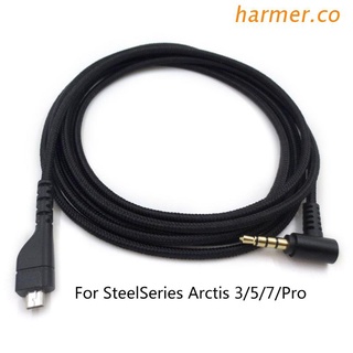 HAR2-Cable De Audio Para Juegos De Repuesto De 3,5 Mm , Para Steelseries Arctis 3/5/7/Pro