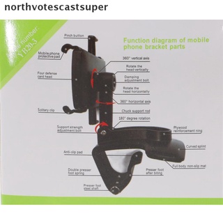 Northvotescastsuper Spida montaje 360 para teléfono celular Universal coche tablero soporte soporte Clip NVCS